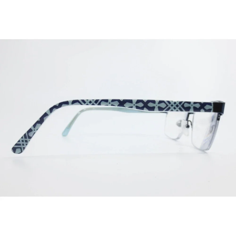 Vera Bradley Gabriella Eyeglasses Navy Blue Cuban Tiles CTS 53-17-130 Frames